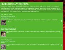 Tablet Screenshot of floristeriaverdegal.blogspot.com