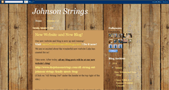 Desktop Screenshot of johnsonstrings.blogspot.com