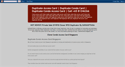 Desktop Screenshot of clone-copy-duplicate-door-access-card.blogspot.com