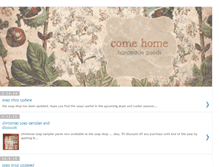 Tablet Screenshot of comehomesoap.blogspot.com