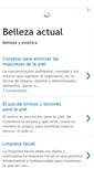 Mobile Screenshot of belleza-actual.blogspot.com