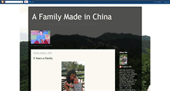 Desktop Screenshot of familymadeinchina.blogspot.com