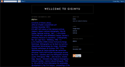 Desktop Screenshot of giginyu.blogspot.com