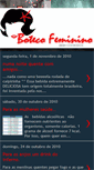 Mobile Screenshot of botecosfeminino.blogspot.com