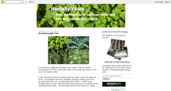 Desktop Screenshot of herbally-yours.blogspot.com