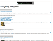 Tablet Screenshot of everythingeverglades.blogspot.com