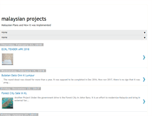 Tablet Screenshot of malaysianprojects.blogspot.com