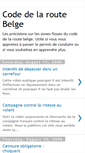 Mobile Screenshot of code-de-la-route-belge.blogspot.com