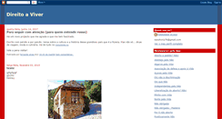 Desktop Screenshot of direitoaviver.blogspot.com