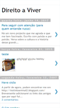 Mobile Screenshot of direitoaviver.blogspot.com