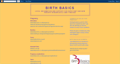 Desktop Screenshot of birthbasics.blogspot.com