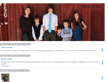 Tablet Screenshot of mommyofmany.blogspot.com