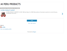 Tablet Screenshot of miperuproductsimport.blogspot.com