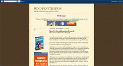 Desktop Screenshot of mindpenetration.blogspot.com
