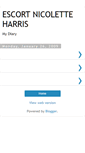 Mobile Screenshot of escortnicolette.blogspot.com