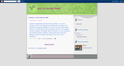 Desktop Screenshot of maite-porunmundomejor.blogspot.com