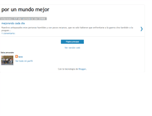 Tablet Screenshot of maite-porunmundomejor.blogspot.com