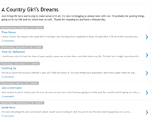 Tablet Screenshot of countrygirldreams.blogspot.com