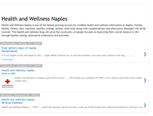 Tablet Screenshot of health-and-wellness-naples.blogspot.com