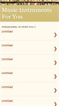 Mobile Screenshot of musicinstrumentsforyou.blogspot.com