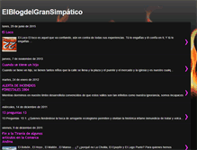 Tablet Screenshot of elblogdelgransimpatico.blogspot.com