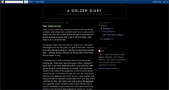 Desktop Screenshot of agoldendiary.blogspot.com