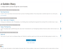Tablet Screenshot of agoldendiary.blogspot.com