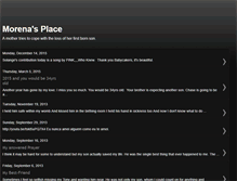 Tablet Screenshot of morenasplace.blogspot.com