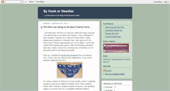 Desktop Screenshot of byhookorneedles.blogspot.com