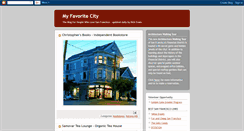 Desktop Screenshot of myfavoritecity.blogspot.com