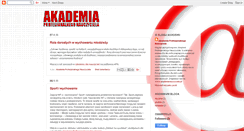 Desktop Screenshot of akademiaprofesjonalnegonauczyciela.blogspot.com