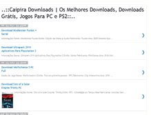 Tablet Screenshot of caipiradownloads.blogspot.com