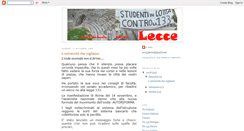 Desktop Screenshot of no133lecce.blogspot.com