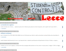 Tablet Screenshot of no133lecce.blogspot.com