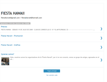 Tablet Screenshot of fiestahawaii.blogspot.com