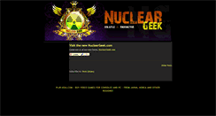 Desktop Screenshot of nucleargeek.blogspot.com