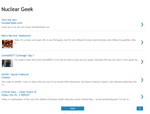 Tablet Screenshot of nucleargeek.blogspot.com