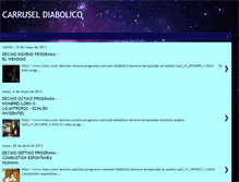 Tablet Screenshot of carruseldiabolico.blogspot.com