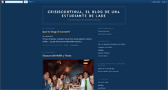Desktop Screenshot of crisiscontinua.blogspot.com