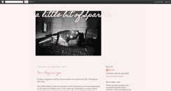 Desktop Screenshot of littlebitofsparkle.blogspot.com