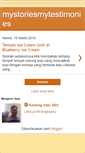 Mobile Screenshot of mystoriesmytestimonies.blogspot.com