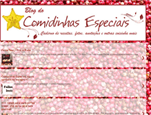 Tablet Screenshot of comidinhas-especiais.blogspot.com