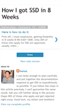 Mobile Screenshot of howigotssdin8weeks.blogspot.com
