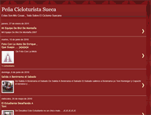 Tablet Screenshot of cicloturismesueca.blogspot.com