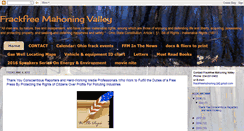 Desktop Screenshot of frackfreemahoning.blogspot.com