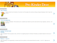Tablet Screenshot of prekinderdeer.blogspot.com