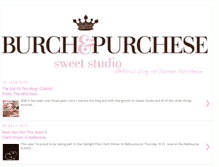 Tablet Screenshot of burchandpurchese.blogspot.com