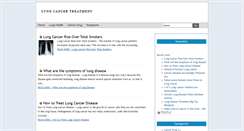 Desktop Screenshot of lung-cancer-treatments.blogspot.com