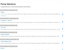 Tablet Screenshot of forzamantova.blogspot.com