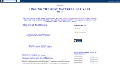 Desktop Screenshot of mattressonbed.blogspot.com